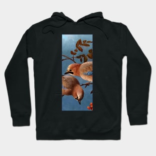 Garrulus glandarius von Wright Hoodie